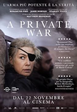 locandina del film A PRIVATE WAR
