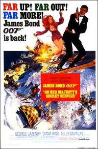 locandina del film AGENTE 007 - AL SERVIZIO SEGRETO DI SUA MAESTA'