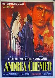 locandina del film ANDREA CHENIER