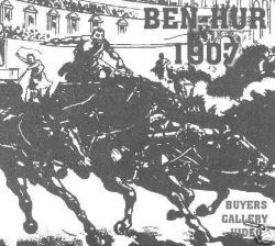 locandina del film BEN HUR (1907)