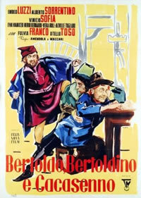 locandina del film BERTOLDO, BERTOLDINO E CACASENNO (1954)
