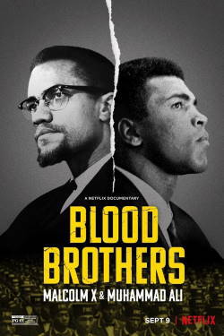 locandina del film BLOOD BROTHERS: MALCOLM X & MUHAMMAD ALI