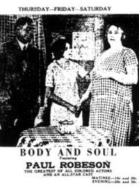 locandina del film BODY AND SOUL