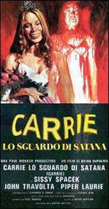 locandina del film CARRIE - LO SGUARDO DI SATANA