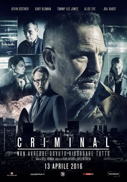 locandina del film CRIMINAL (2016)