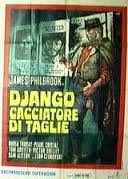 locandina del film DJANGO CACCIATORE DI TAGLIE