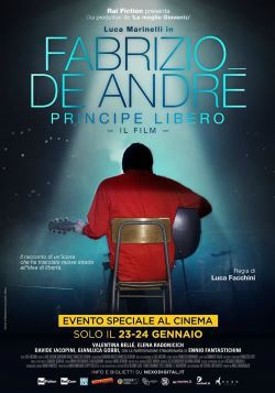 locandina del film FABRIZIO DE ANDRE' - PRINCIPE LIBERO