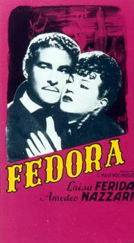 locandina del film FEDORA (1942)