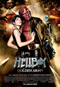 locandina del film HELLBOY 2: THE GOLDEN ARMY