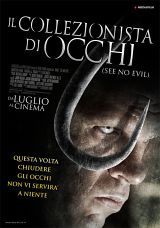 locandina del film IL COLLEZIONISTA DI OCCHI