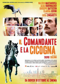 locandina del film IL COMANDANTE E LA CICOGNA