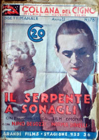locandina del film IL SERPENTE A SONAGLI