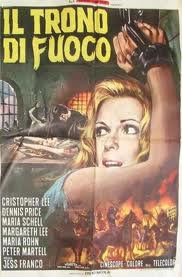 locandina del film IL TRONO DI FUOCO - IL GIUDICE SANGUINARIO