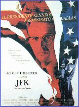 locandina del film JFK - UN CASO ANCORA APERTO