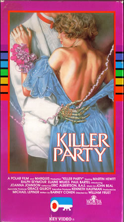 locandina del film KILLER PARTY