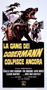 locandina del film LA GANG DEI DOBERMANN COLPISCE ANCORA