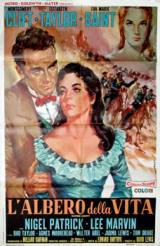 locandina del film L'ALBERO DELLA VITA (1957)