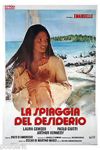 locandina del film LA SPIAGGIA DEL DESIDERIO (1976)