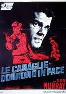 locandina del film LE CANAGLIE DORMONO IN PACE