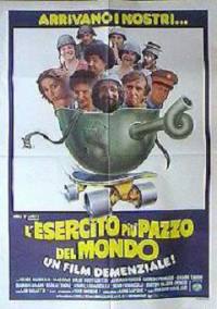 locandina del film L'ESERCITO PIU' PAZZO DEL MONDO