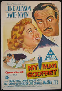 locandina del film L'IMPAREGGIABILE GODFREY (1957)