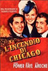 locandina del film L'INCENDIO DI CHICAGO