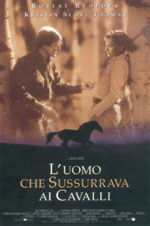 locandina del film L'UOMO CHE SUSSURRAVA AI CAVALLI