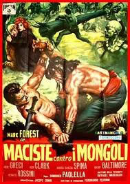 locandina del film MACISTE CONTRO I MONGOLI