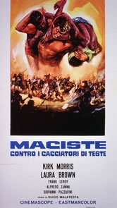 locandina del film MACISTE CONTRO I TAGLIATORI DI TESTE