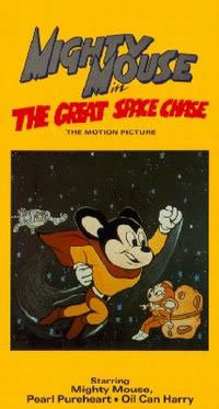 locandina del film MIGHTY MOUSE IN THE GREAT SPACE CHASE