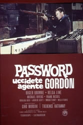 locandina del film PASSWORD: UCCIDETE AGENTE GORDON