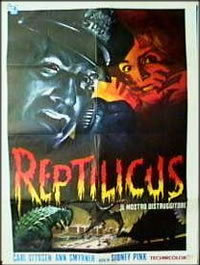 locandina del film REPTILICUS - IL MOSTRO DISTRUGGITORE