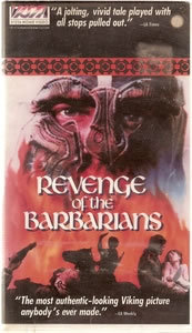 locandina del film REVENGE OF THE BARBARIANS