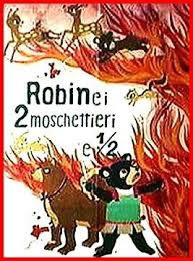 locandina del film ROBIN E I 2 MOSCHETTIERI E MEZZO