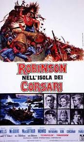 locandina del film ROBINSON NELL'ISOLA DEI CORSARI