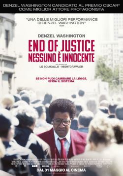 locandina del film END OF JUSTICE: NESSUNO  INNOCENTE