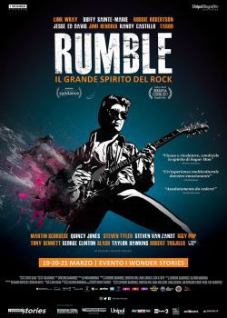 locandina del film RUMBLE: IL GRANDE SPIRITO DEL ROCK
