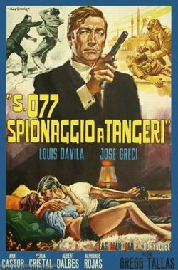 locandina del film S.077 SPIONAGGIO A TANGERI