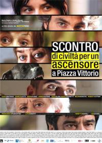 locandina del film SCONTRO DI CIVILTA' PER UN ASCENSORE IN PIAZZA VITTORIO