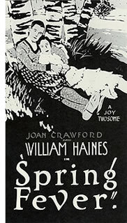 locandina del film SPRING FEVER (1927)