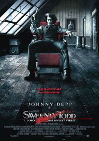 locandina del film SWEENEY TODD: IL DIABOLICO BARBIERE DI FLEET STREET