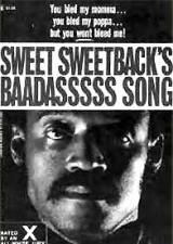 locandina del film SWEET SWEETBACK'S BAADASSSSS SONG