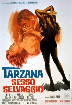 locandina del film TARZANA, SESSO SELVAGGIO