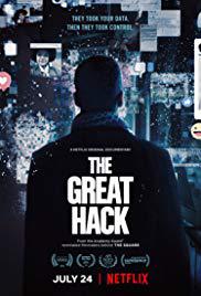 locandina del film THE GREAT HACK - PRIVACY VIOLATA