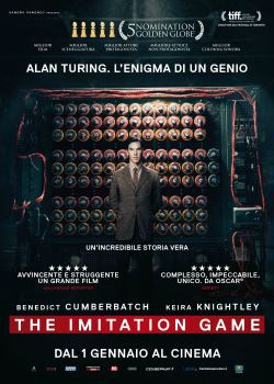 locandina del film THE IMITATION GAME - L'ENIGMA DI UN GENIO