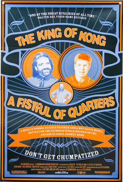 locandina del film THE KING OF KONG A FISTFUL OF QUARTERS