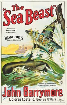locandina del film THE SEA BEAST (1926)