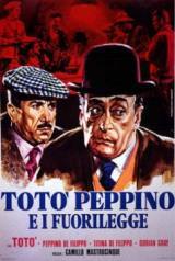 locandina del film TOTO', PEPPINO E I FUORILEGGE
