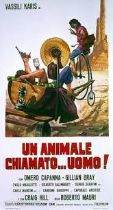 locandina del film UN ANIMALE CHIAMATO... UOMO