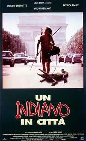 locandina del film UN INDIANO IN CITTA'
